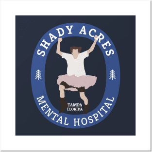 Shady Acres Mental Hospital - Tampa, Florida Posters and Art